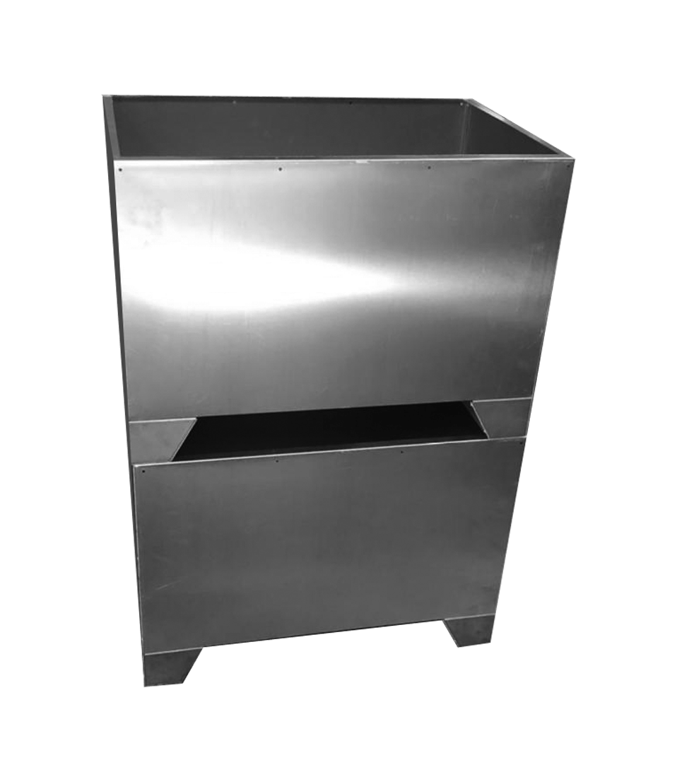 Dapcro aluminium air freight crate, lid open